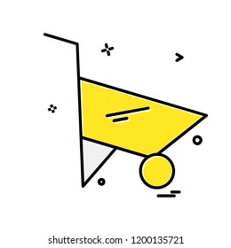 Cart icon design vector