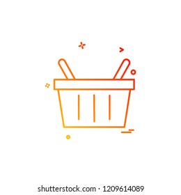 Cart icon design vector