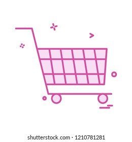 Cart icon design vector