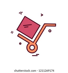 Cart icon design vector