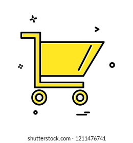 Cart icon design vector