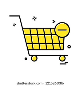 Cart icon design vector