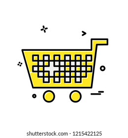 Cart icon design vector