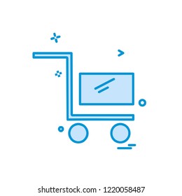Cart icon design vector