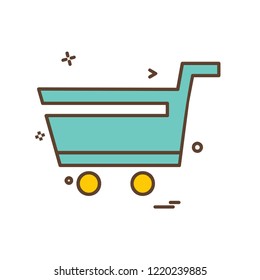 Cart icon design vector