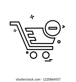 Cart icon design vector