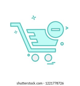 Cart icon design vector