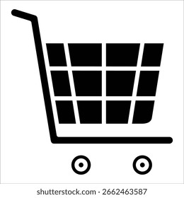 Elemento de icono de Carrito para el diseño