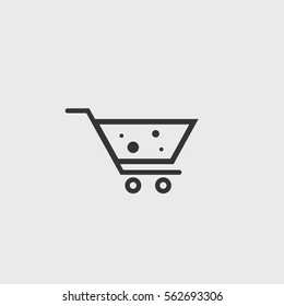 cart icon illustration isolated vector sign symbol