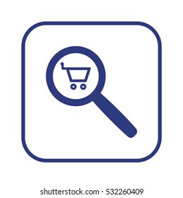  Cart   icon, isolated. Flat  design. 