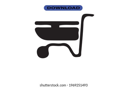 Cart icon or logo high resolution