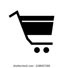 cart icon or logo isolated sign symbol vector illustration - high quality black style vector icons
