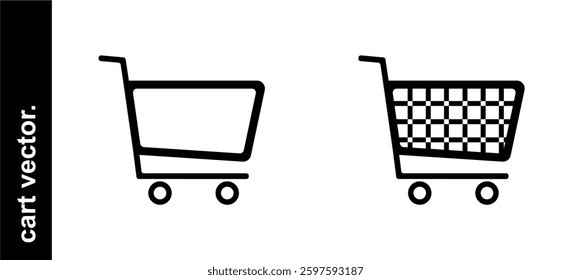 cart icon on transparent background