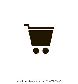 cart icon. sign design