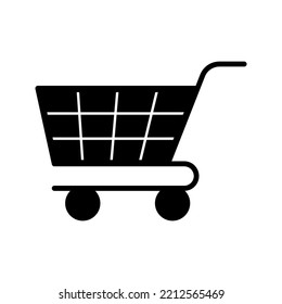 Cart icon. sign for mobile concept and web design. vector illustration