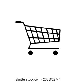 Cart icon symbol vector illustration