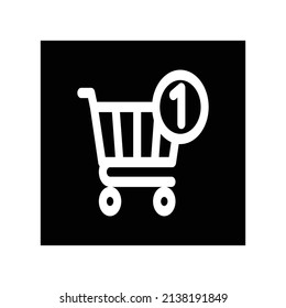 cart icon, technology icon, vector illustration