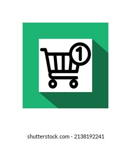 cart icon, technology icon, vector illustration
