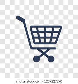 Cart icon. Trendy Cart logo concept on transparent background from e-commerce and payment collection