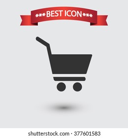 Cart icon vector