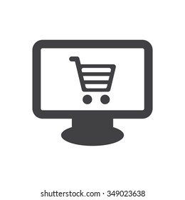 cart Icon vector flat design