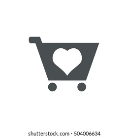 Cart Icon Vector flat design style