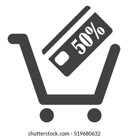 Cart Icon Vector flat design style