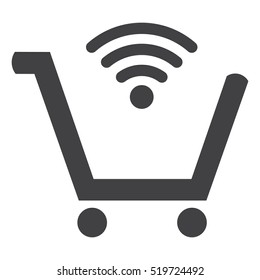 Cart Icon Vector flat design style
