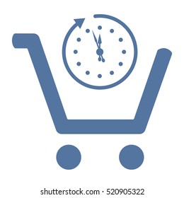 Cart Icon Vector flat design style