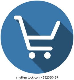Cart Icon Vector flat design style
