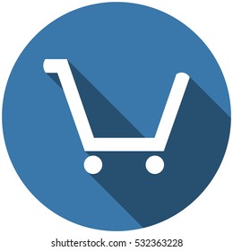 Cart Icon Vector flat design style