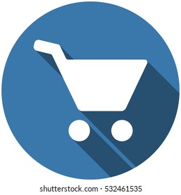 Cart Icon Vector flat design style