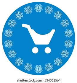 Cart Icon Vector flat design style