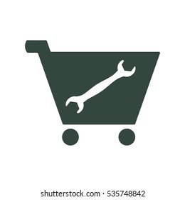 Cart Icon Vector flat design style