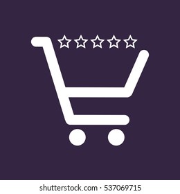 Cart Icon Vector flat design style