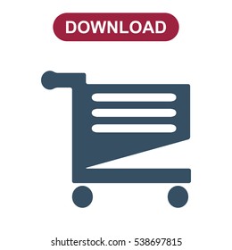 Cart Icon Vector flat design style