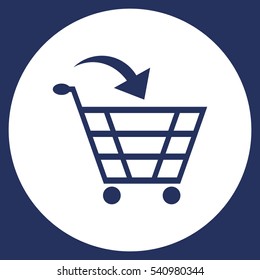 Cart Icon Vector flat design style