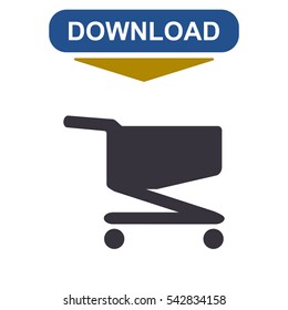Cart Icon Vector flat design style