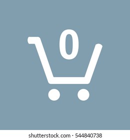 Cart Icon Vector flat design style
