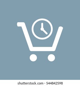 Cart Icon Vector flat design style