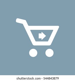 Cart Icon Vector flat design style