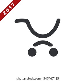 Cart Icon Vector flat design style