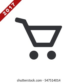 Cart Icon Vector flat design style