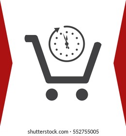 Cart Icon Vector flat design style