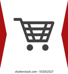 Cart Icon Vector flat design style