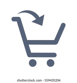 Cart Icon Vector flat design style