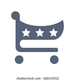 Cart Icon Vector flat design style