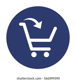 Cart Icon Vector flat design style