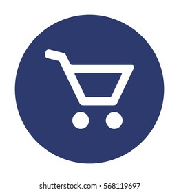 Cart Icon Vector flat design style