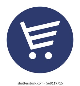 Cart Icon Vector flat design style